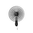 TORNADO Wall Fan 16 Inch 4 Blades Black TWF-16 For Cheap