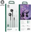 Green Lion Stereo Earphones, 3.5 mm with Built-in Microphone Cheap