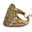 Gold Plated Yellow San Judas Saint Jude Filigree Ring Anillo Online