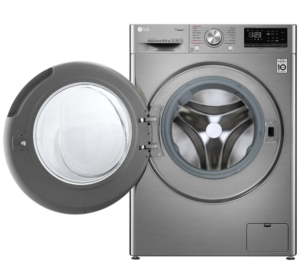 LG  Front Load Washer Dryer Vivace 9 Kg Silver 1400 Rpm - WDV5149SR Discount