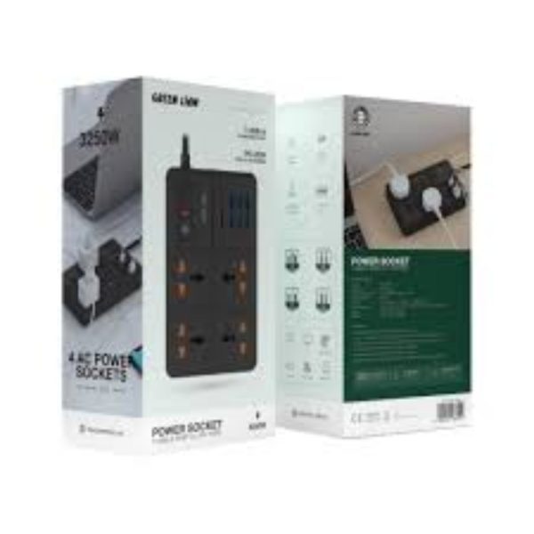 Green Lion UK Power Socket 7 USB-A Port & 1 PD Port - Black Online Hot Sale