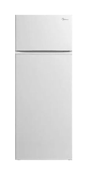 Midea Double Door static Refrigerator, White 207 L Online now