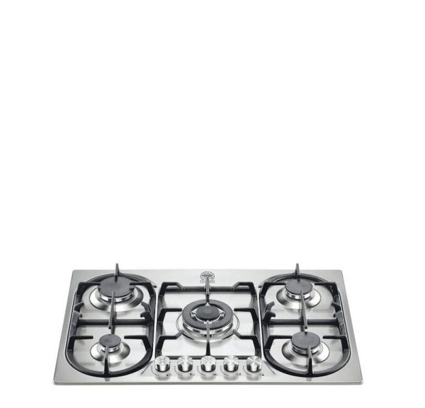 La Germania 90cm gas hob 5 burners, central triple ring Online Sale