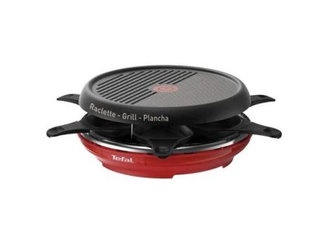 Tefal Raclette Grill Color Mania Red 850w Supply