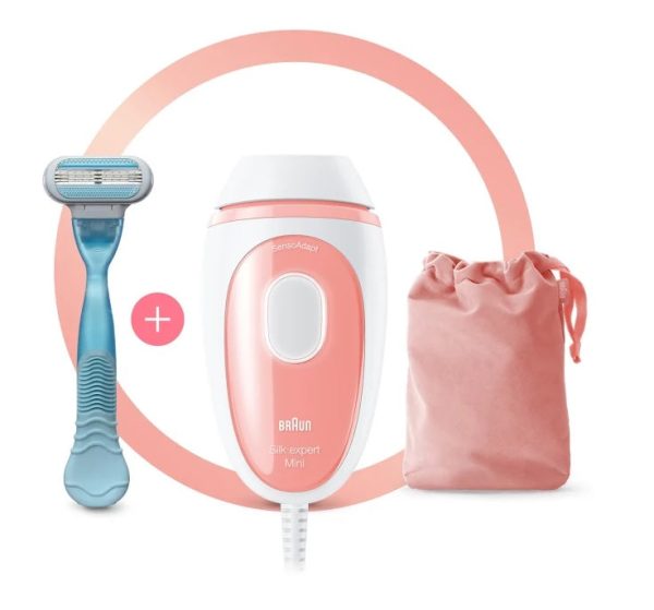 Braun Silk-Expert Mini Hair Removal IPL Pink on Sale