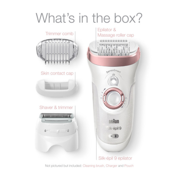 Braun Epilator Silk-épil 9 Hair Removal Device Sale