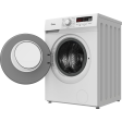 Midea, Washing Machine, 7 KG, White Black Door Sale