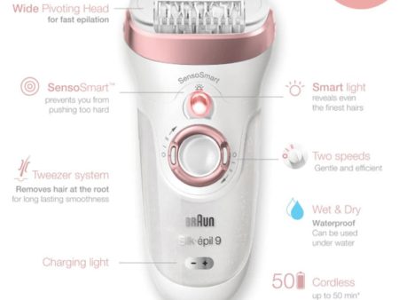 Silk·épil 9 Epilator with bikini trimmer Online now