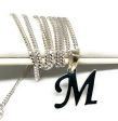 .925 Silver Custom Cursive Initial Pendant Necklace with Chain Options Online