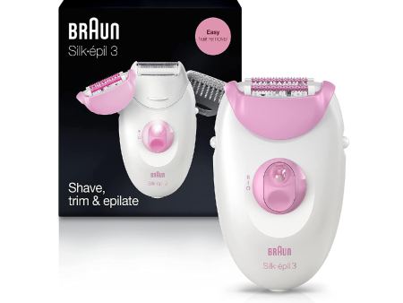 Braun Silk Epil Gdm Pink Feal Shave For Sale