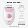 Braun Silk Epil Gdm Pink Feal Shave For Sale