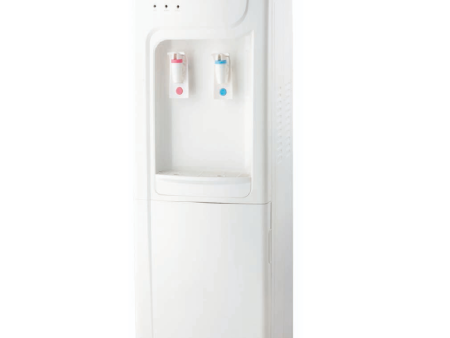 QueenChef White Water Dispenser with 2 Taps Online now