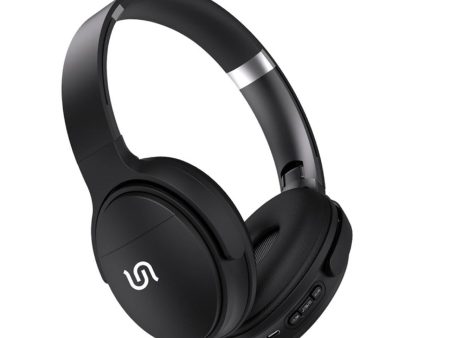 Porodo Soundtec Wireless Headphone - Black  Hot on Sale