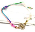 Gold Plated Colorful Virgin Mary Bracelet Virgen De Guadalupe Pulsera 8  Adjustable Supply