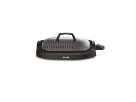 Tefal Plancha Electric Smokeless Grill With Lid 2000w Online now