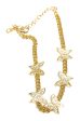 Gold Plated CZ Butterfly Charm Miami Cuban Link Bracelet 7-9 inch adjustable For Discount