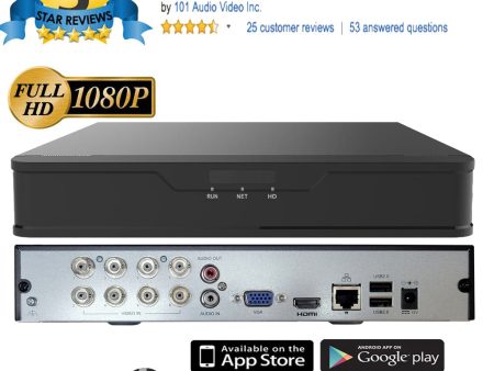 New [UND-08] 8CH Hybrid H.265 H.264 5in1 (TVI, AHD, CVI, Analog CVBS and IP) HD DVR w  HDMI VGA Output Mobile-APP Motion Real Time Recording For Discount