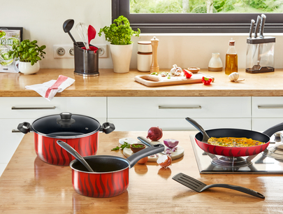 Tefal Tempo Flamme Stewpots 8 Pcs Set Online now