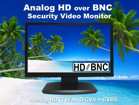 [MT-G3D215HD] 21.5  5MP Super HD HD-TVI, AHD, CVI & CVBS 16:9 Professional Security Monitor, 1 HDMI and 2 BNC Inputs & 2 BNC Outputs, Working with Super HD 5MP Security Cameras Directly in Addition to DVR NVR & PC Fashion