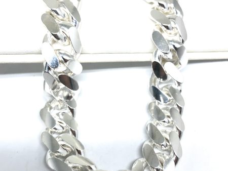 .925 Silver Classic Miami Cuban Link 7-9 inch Braccelet Supply