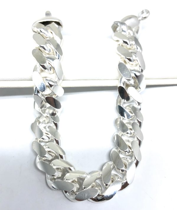 .925 Silver Classic Miami Cuban Link 7-9 inch Braccelet Supply