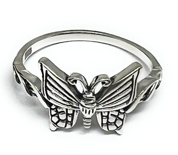 .925 Silver Classic Butterfly Ring (FCS 01) For Cheap