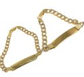 10k Solid Gold Cuban Link Brracelet 8-8.5 inch length 6.5-8mm Width Diamond Cut (White Gold) (Free Engraving, Email us name!) Online