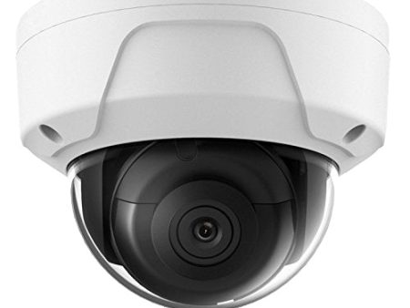 Full HD 4MP True WDR 2.8mm Fixed Lens IP Dome Camera, Exterior (White) Sale