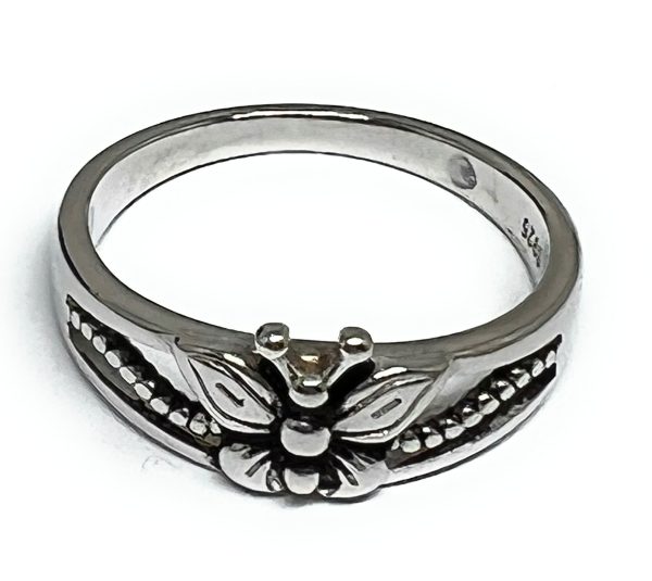 .925 Silver Classic Butterfly Ring (FCS 19) Cheap