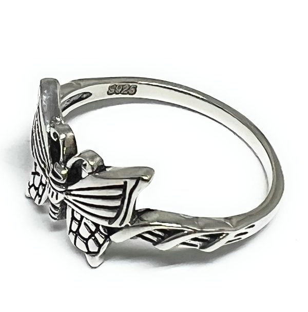 .925 Silver Classic Butterfly Ring (FCS 01) For Cheap