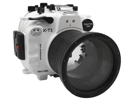 Fujifilm X-T3 40M 130FT Underwater camera housing kit FP.2 (White) Online Hot Sale