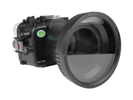 Sony FX30 40M 130FT Underwater camera housing with 6  Glass Flat long port for Sony FE 24-105mm F4 G OSS. Online