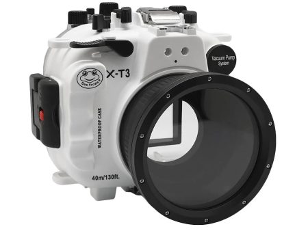 Fujifilm X-T3 40M 130FT Underwater camera housing kit FP.1 (White) Hot on Sale