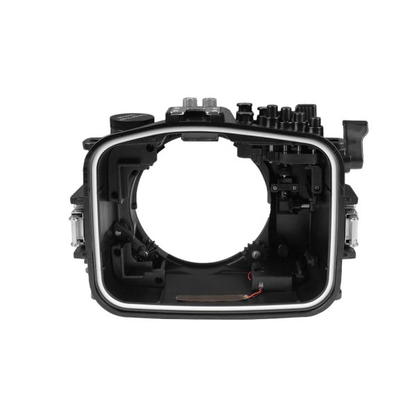 Sony FX30 40M 130FT Underwater camera housing with 6  Glass Flat long port for SONY FE 24-70mm F2.8 GM. Online