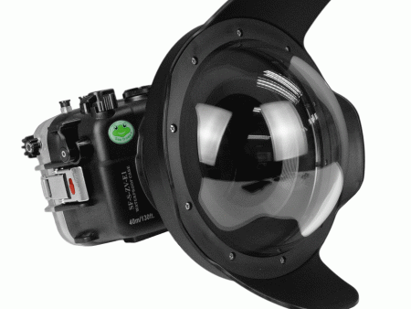 Sony ZV-E1 40M 130FT Underwater camera housing  with 8  Dome port V.9 (FE16-35mm F2.8 GM II Zoom gear included). Hot on Sale