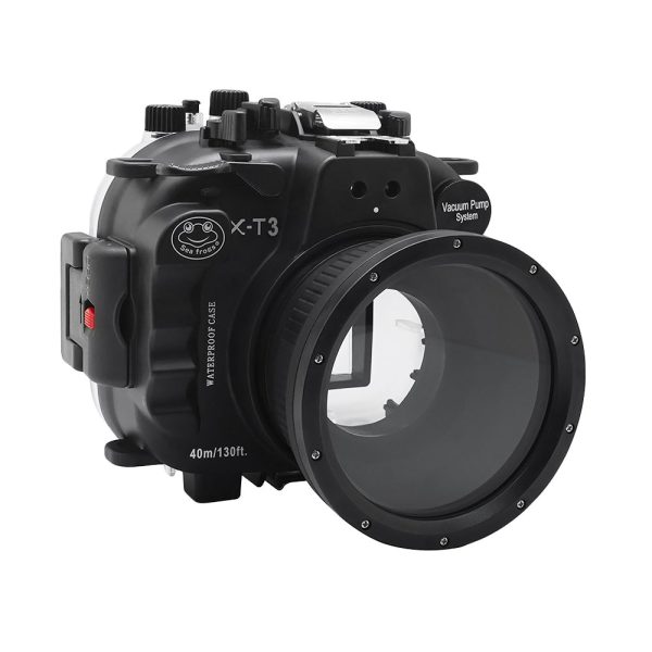 Fujifilm X-T3 40M 130FT Underwater camera housing kit with SeaFrogs Dry dome port V.1 Online Sale