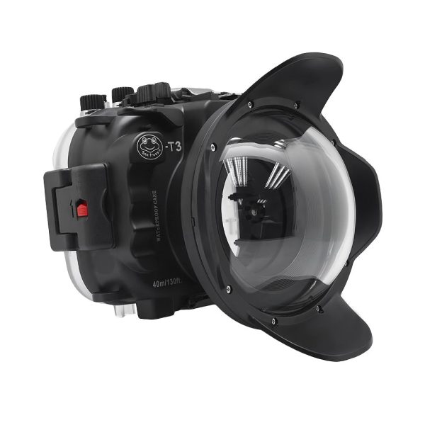 Fujifilm X-T3 40M 130FT Underwater camera housing kit with SeaFrogs Dry dome port V.1 Online Sale